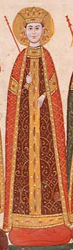 Портрет от Лондонското евангелие на цар Йоан Александър