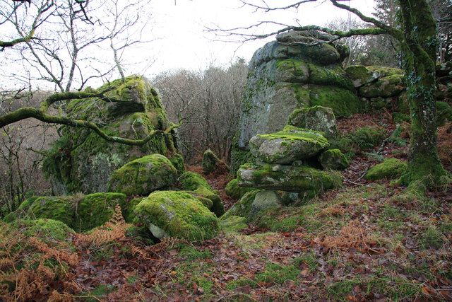 File:Logwell Rock - geograph.org.uk - 1607648.jpg