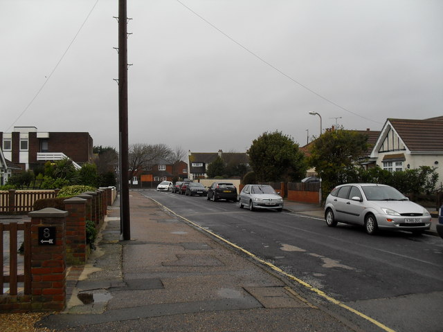 File:Looking along Seafield Road towards Sea Lane - geograph.org.uk - 1670123.jpg