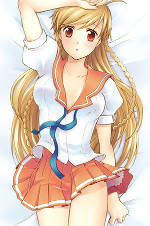 File:Mirai Suenaga with summer school uniform and K-on character style  20110305.jpg - Wikimedia Commons