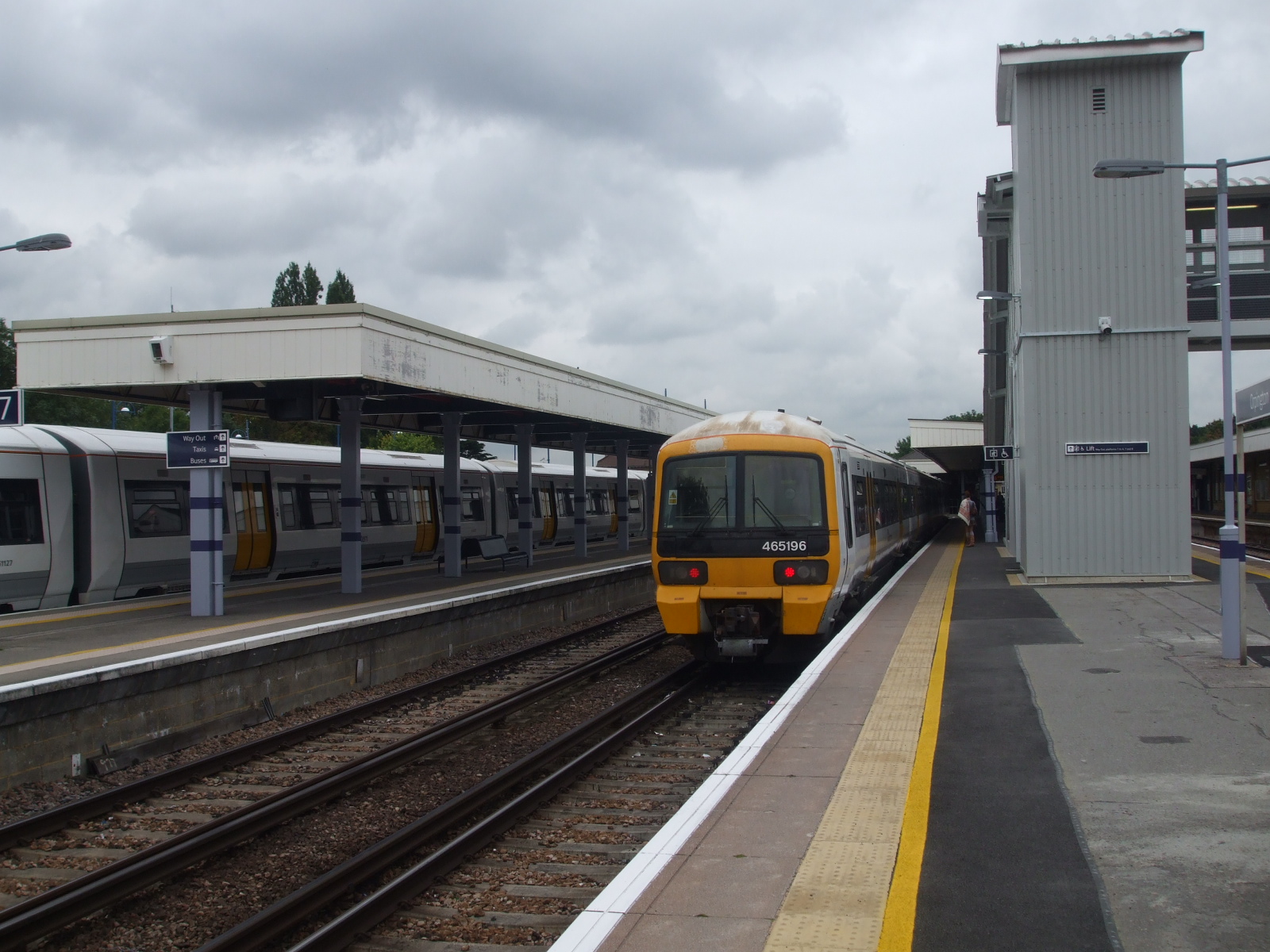 Платформа 6 метров. Connex Southeast class 465.