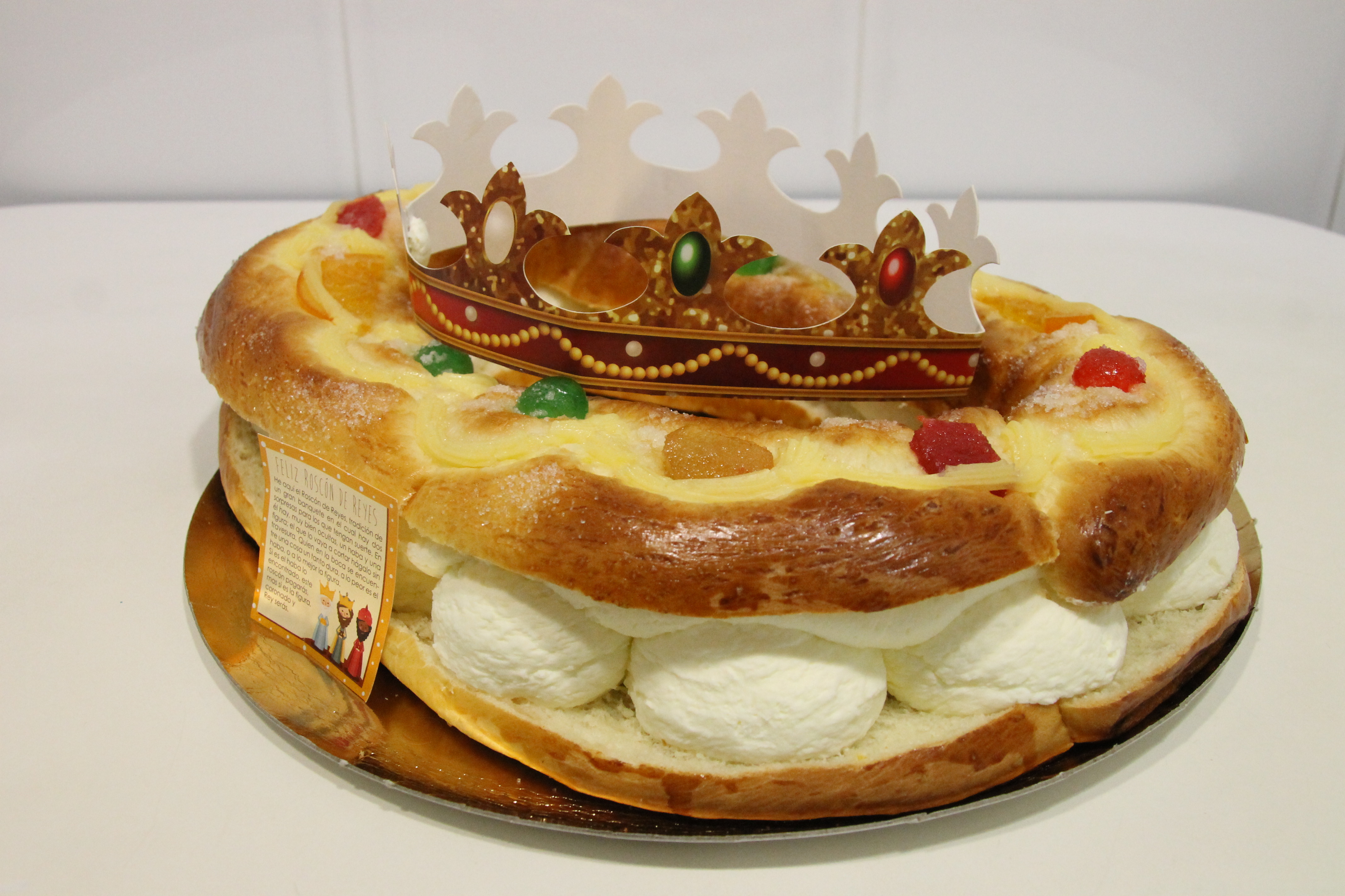 Se puede congelar roscón de reyes con nata