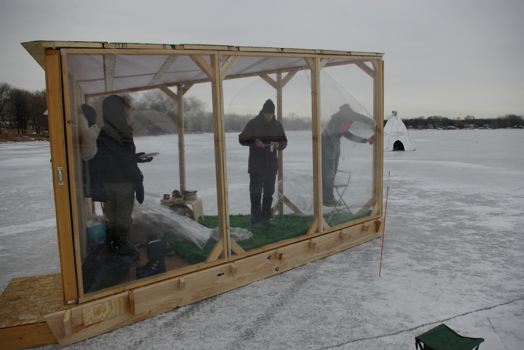 DIY Ice Fishing Sled 