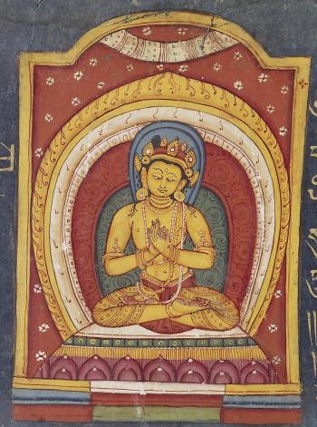 File:Tibetan book, Manjushri detail - Walters W8562 (2) (cropped).jpg