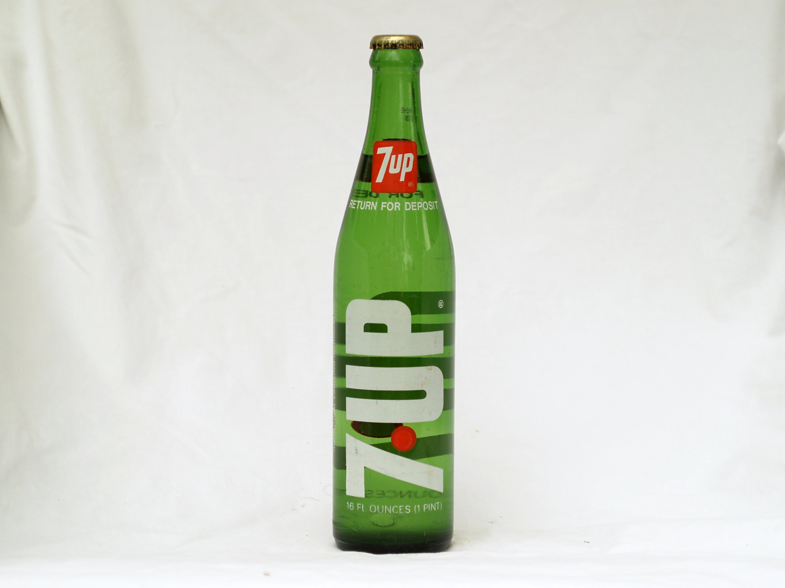 Antique 7up bottles by year