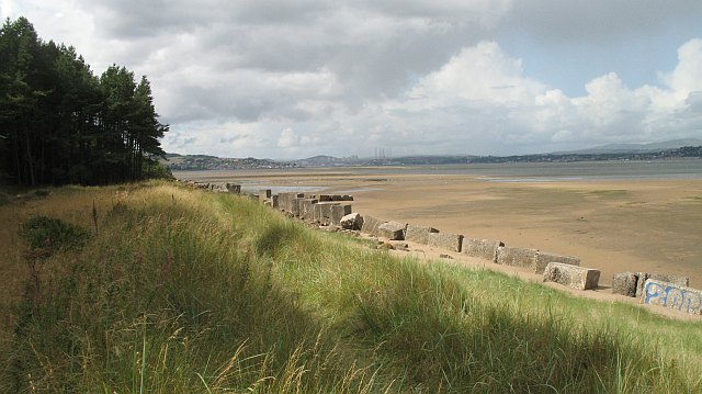 File:Anti tank blocks, Tentsmuir - geograph.org.uk - 1456939.jpg