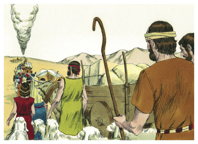 File:Book of Numbers Chapter 21-1 (Bible Illustrations by Sweet Media).jpg  - Wikimedia Commons