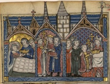 File:Français 2824, fol. 162v, Raymond de Tripoli nommé régent.jpeg