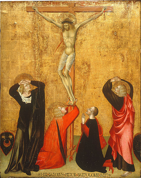 File:Giovanni di Paolo Crucifixion with donor Jacopo di Bartolomeo.jpg