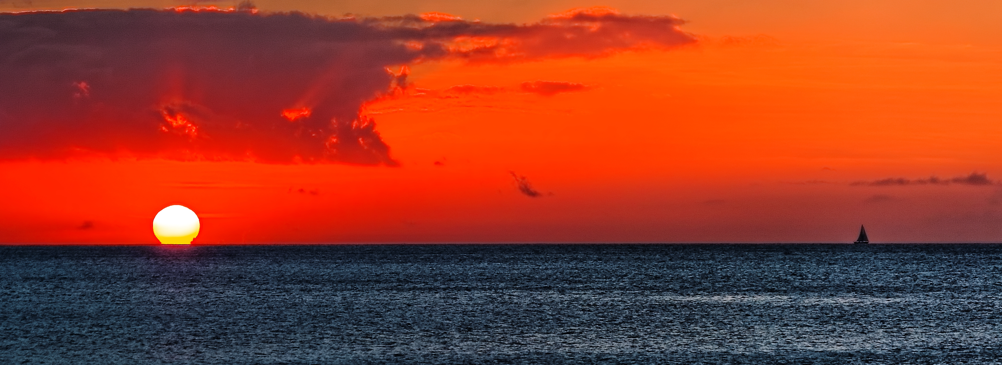 Fileguadeloupe Coucher De Soleil En Cote Sous Le Ventjpg