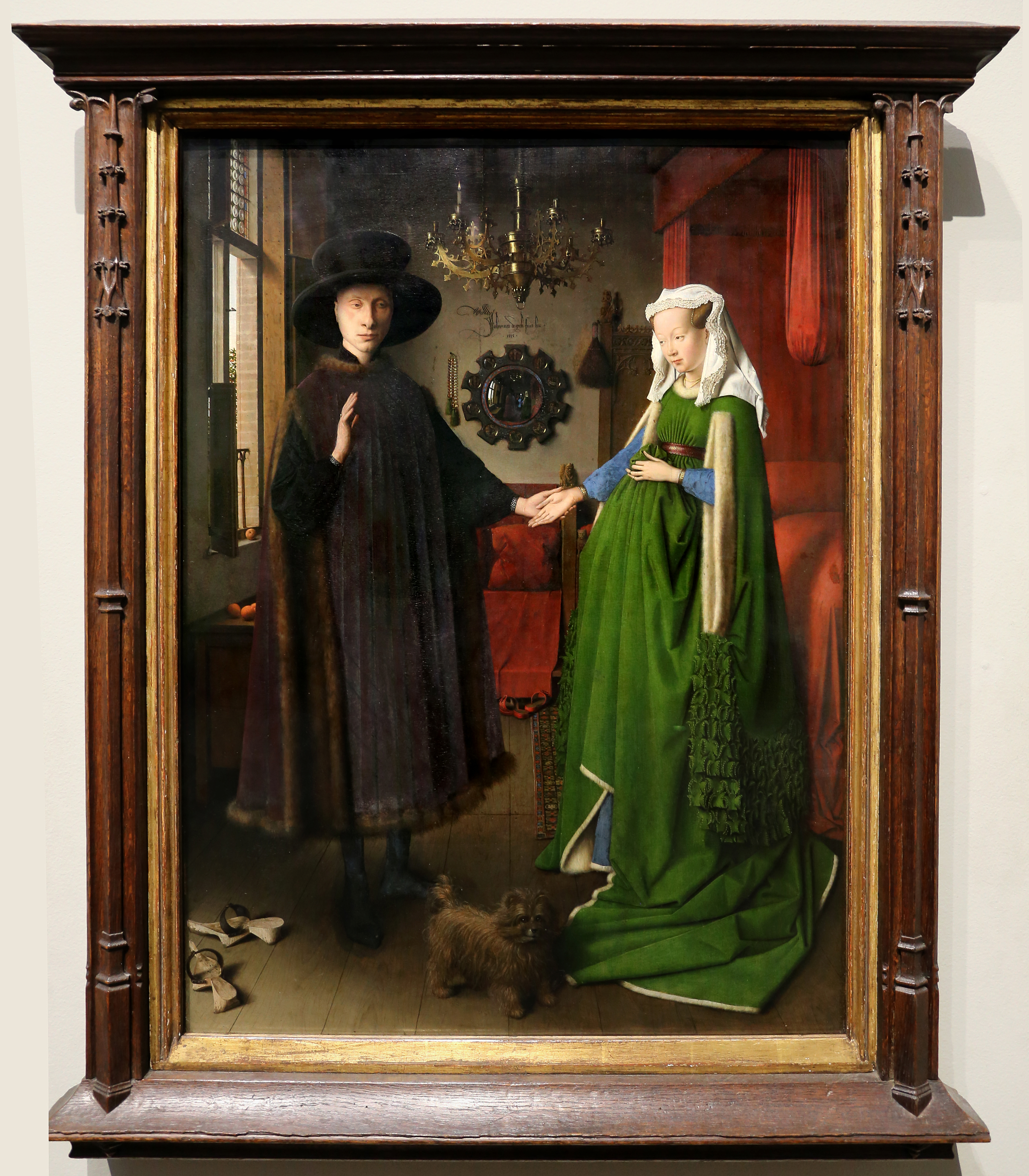 jan van eyck giovanni arnolfini and his bride