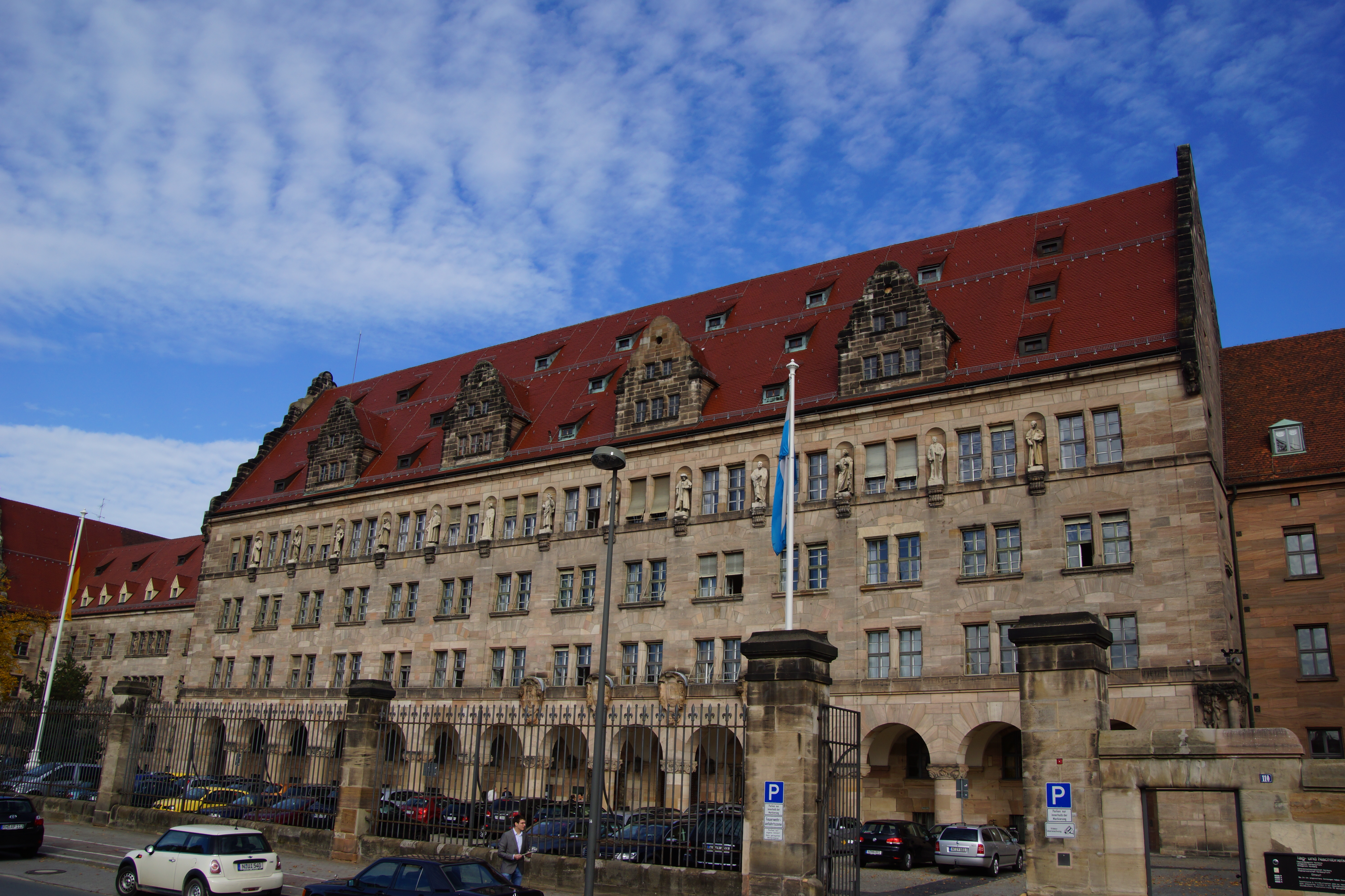 дворец правосудия нюрнберг
