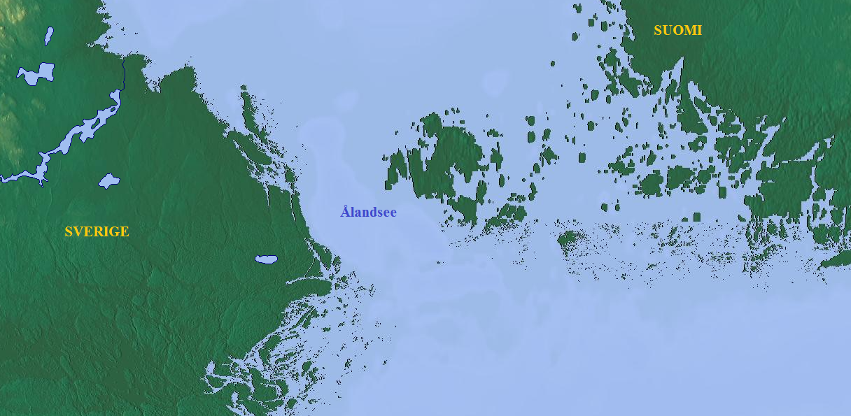 Море линкольна на карте. Mesogeios Sea карта. Great Green Sea карта. Аланд распространение. Superior Sea на карте.