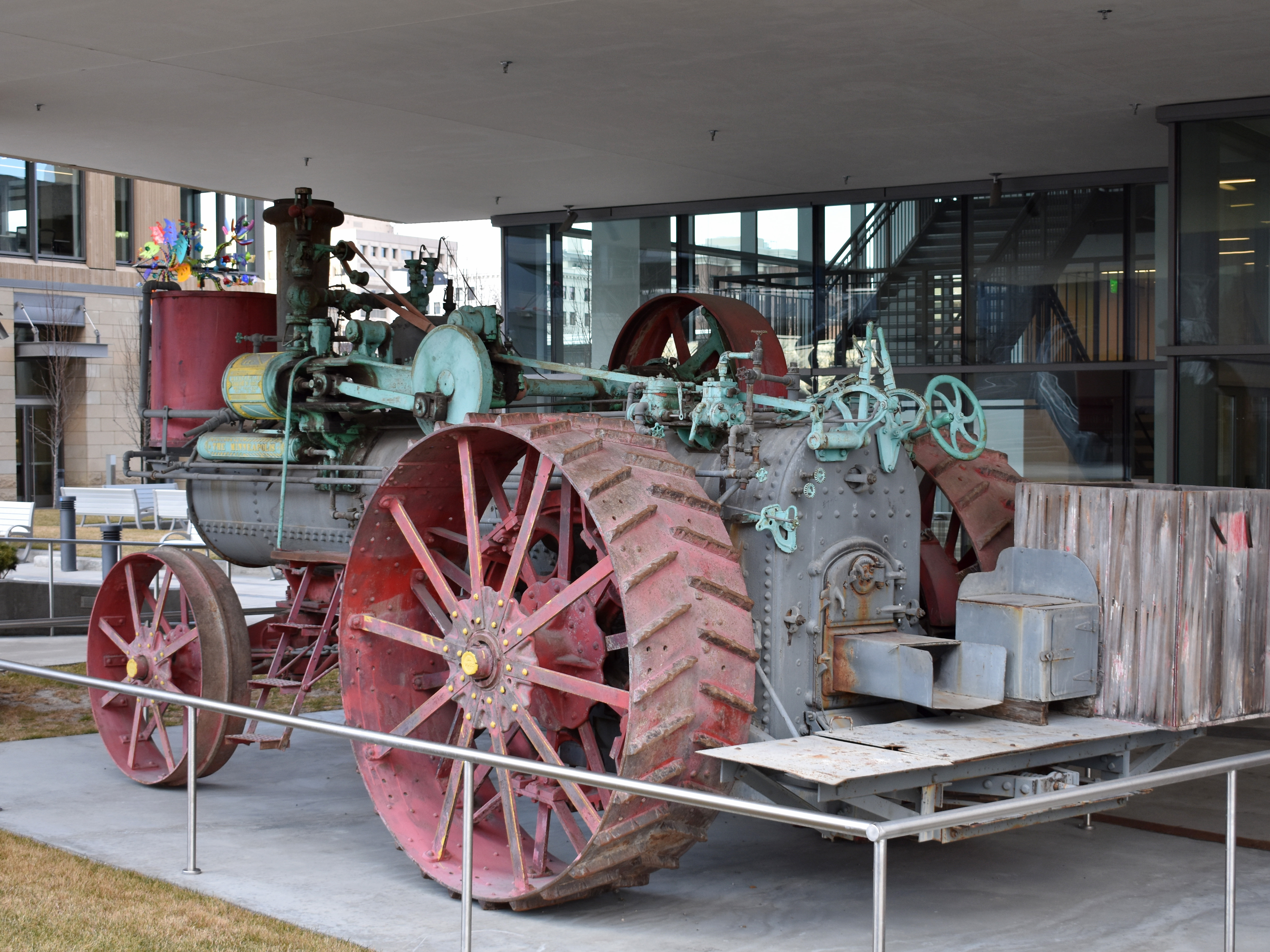 Steam tractor engine фото 1