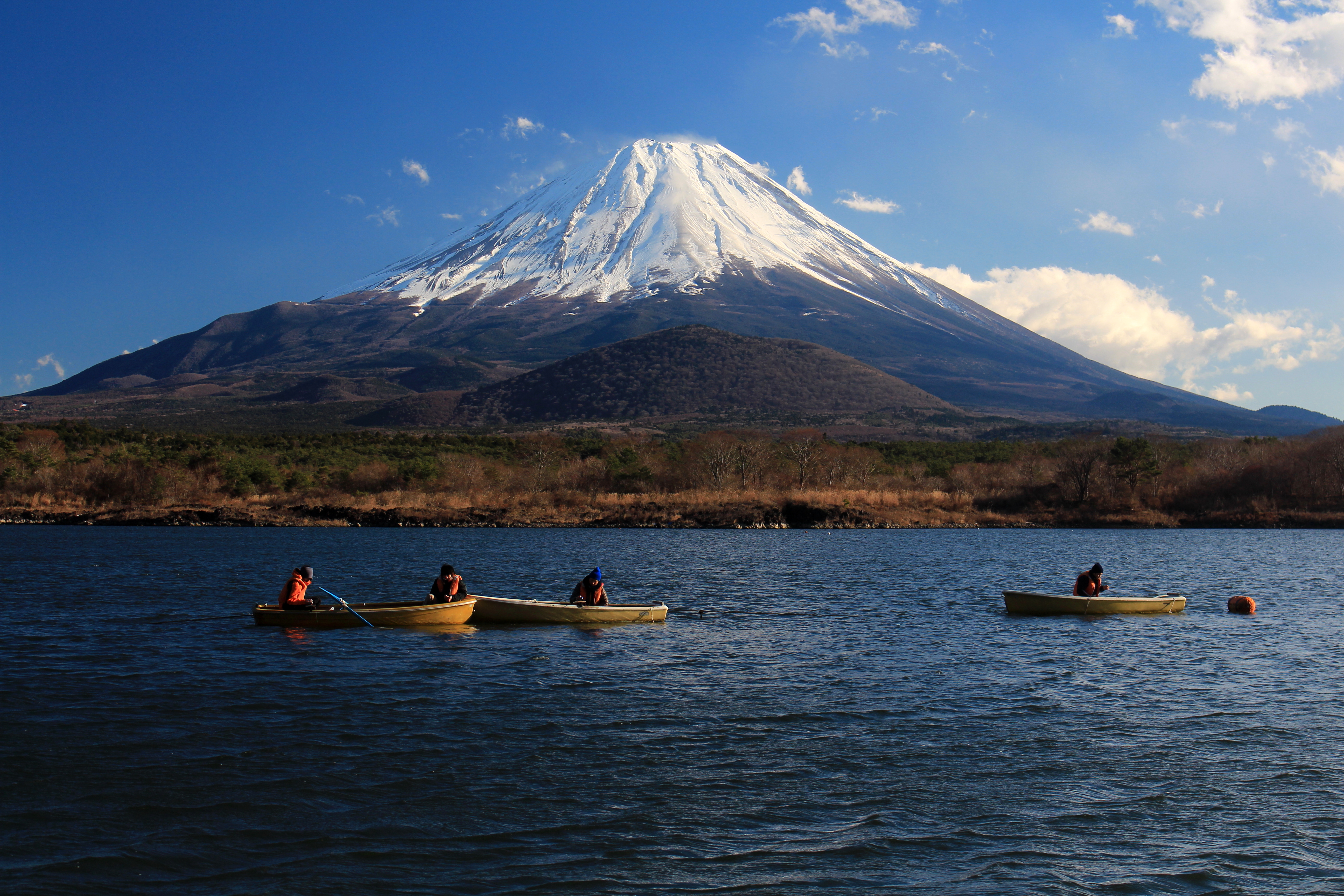 File Mount Fuji From Lake Shōji Jpg 维基百科 自由的百科全书