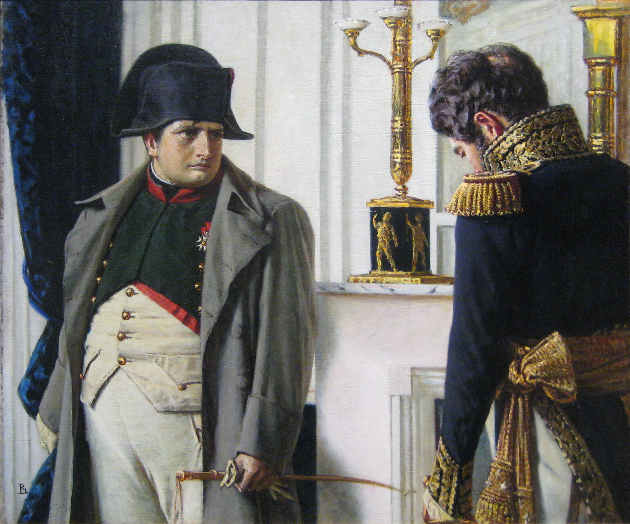 Наполеон и Маршал Лористон