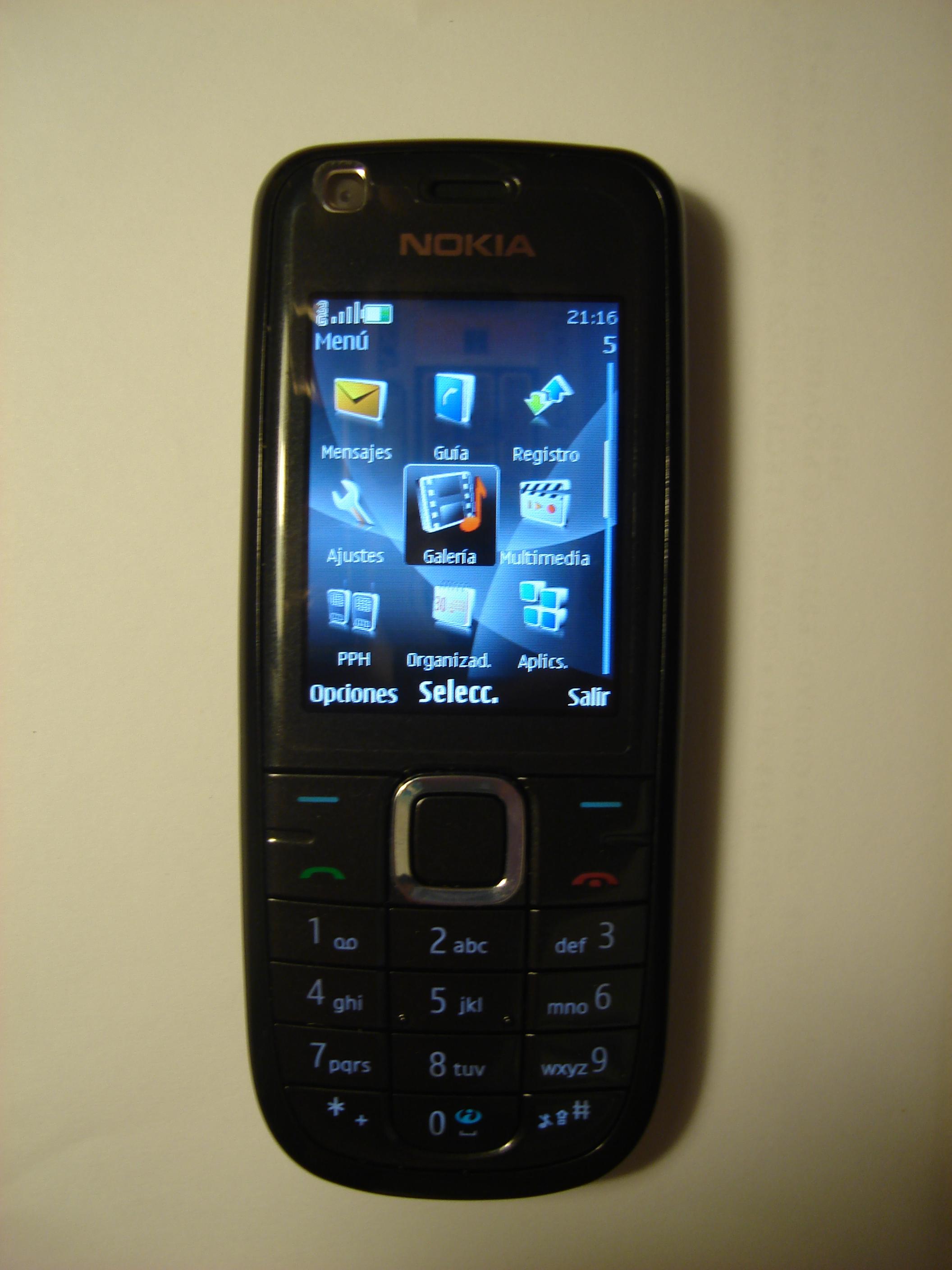 Nokia Teléfono Móvil Clásico 2,4 Cámara con Flash 150