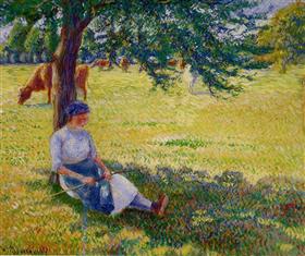 File:Pissarro - cowgirl-eragny-1887.jpg