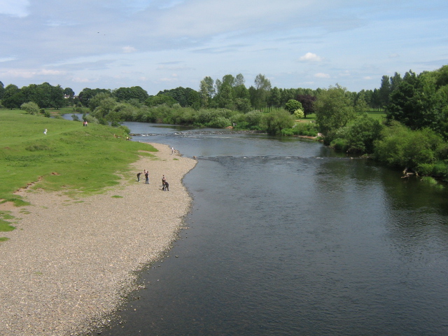 River Eden From Eden Bridge - geograph.org.uk - 838244