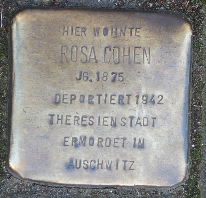 Stolperstein in Soest Jakobistraße 27, Rosa Cohen