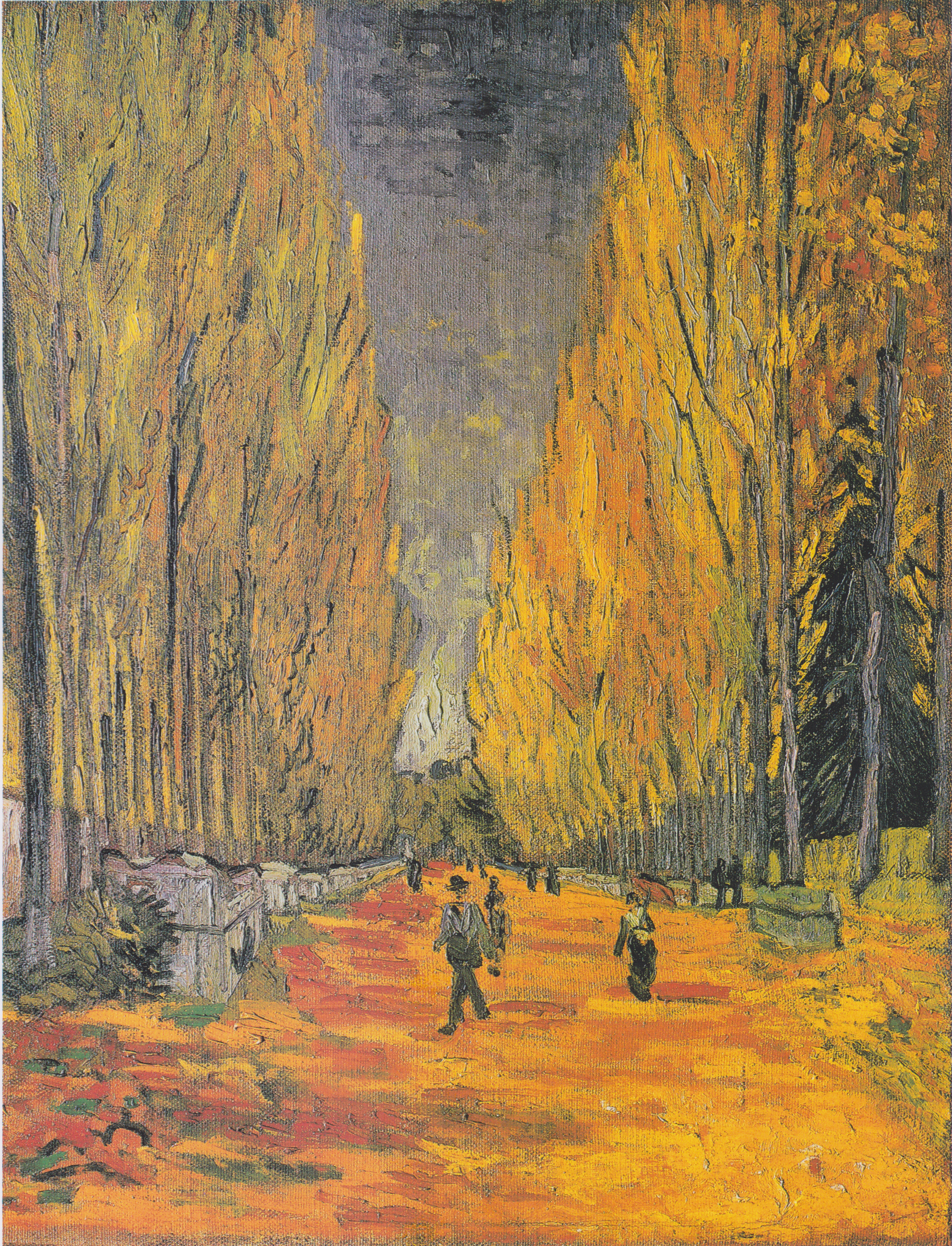 File:Van Gogh - Les Alyscamps, Allee in Arles1.jpeg - Wikimedia Commons