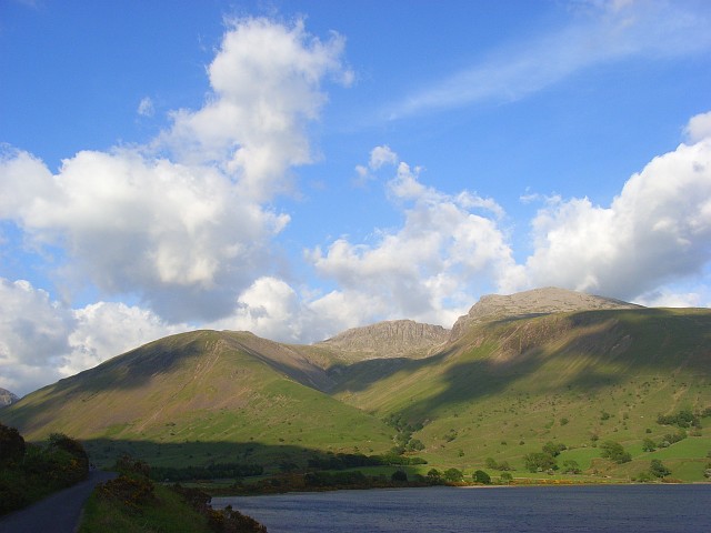 Wast Water and the Scafells - geograph.org.uk - 829033