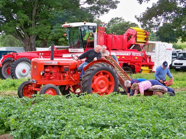 File:Border Union Agricultural Show 2009 - Potato Picker Demonstration - geograph.org.uk - 1412847.jpg