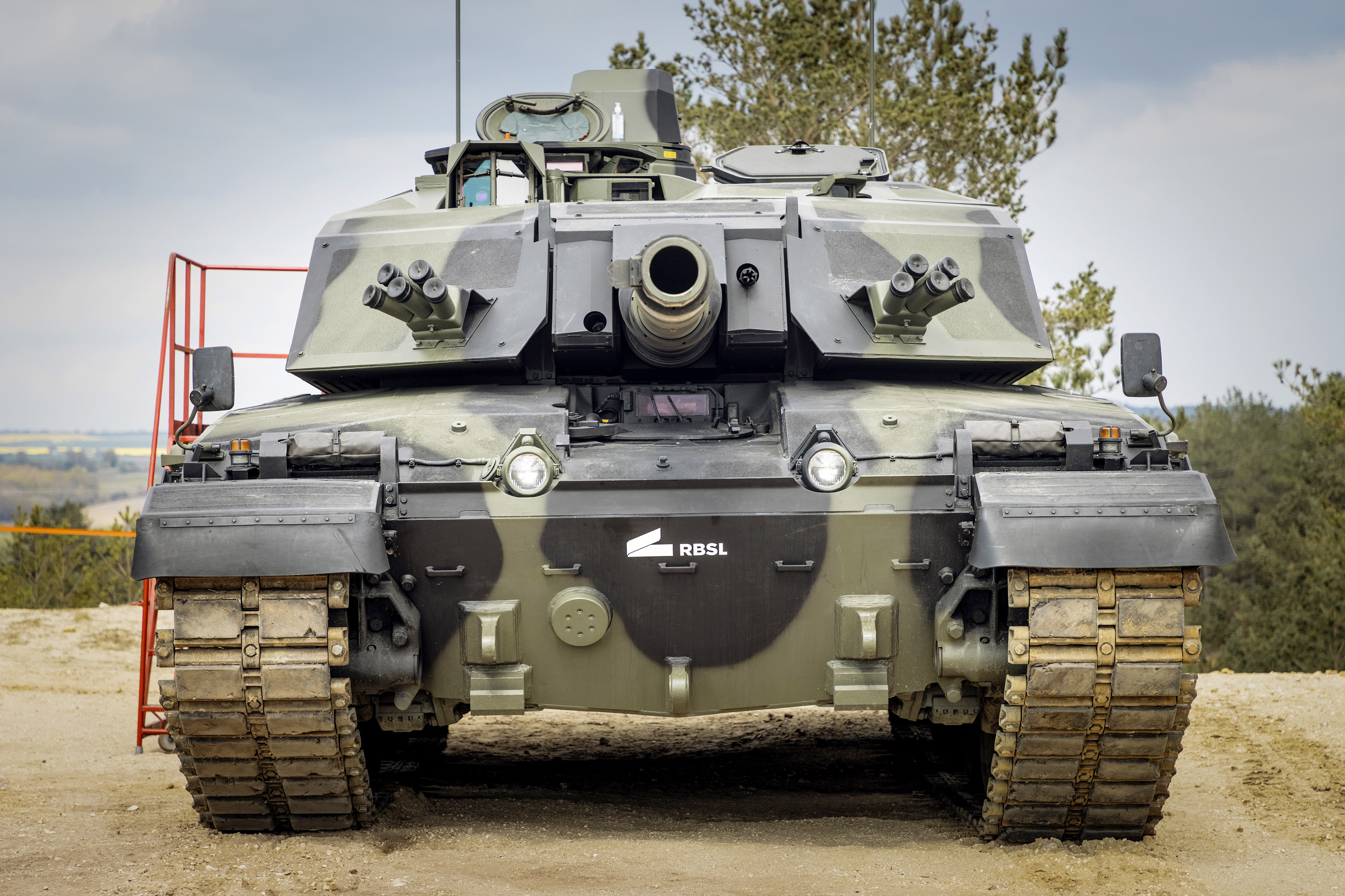 Black Night Challenger 2 MBT Main Battle Tank LEP program, United Kingdom  British army heavy armoured tank UK