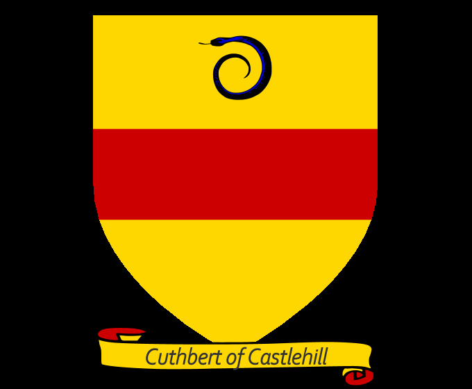 File:Coat of Arms of George Cuthbert of Castlehill.png