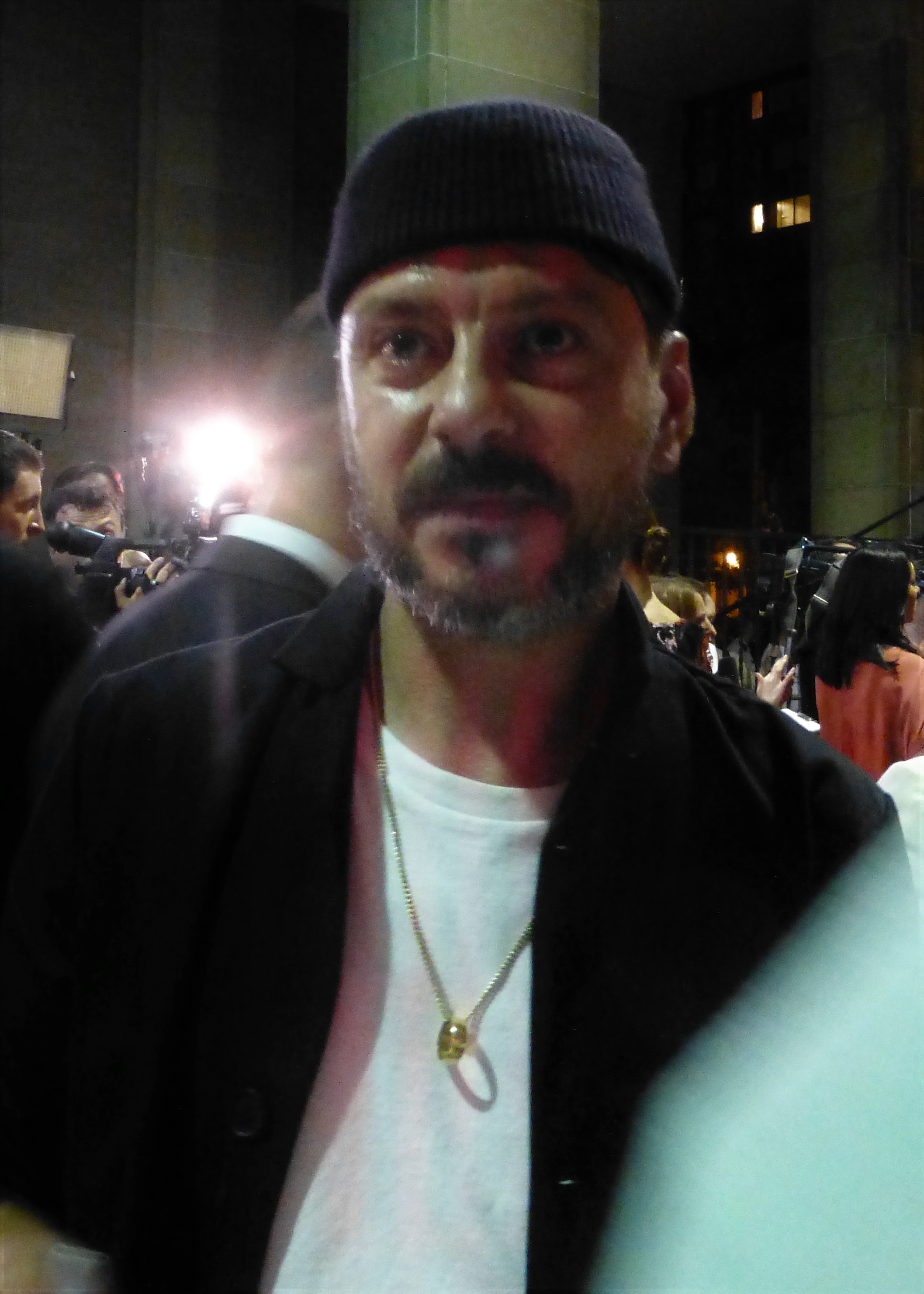 Cilenti at the premiere of ''[[Free Fire]]'' at [[Toronto Film Festival]] in 2016