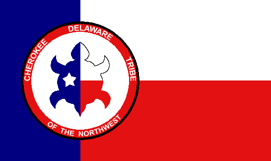 File:Flag of the Cherokee Delaware Tribe of the Northwest.png