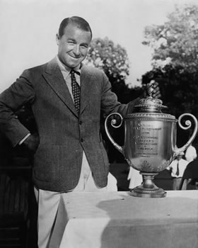 Gene Sarazen, vainqueur en 1935.