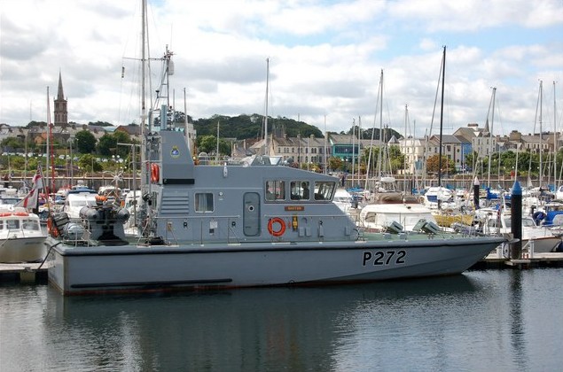 File:HMS "Smiter" at Bangor - geograph.org.uk - 491619.jpg