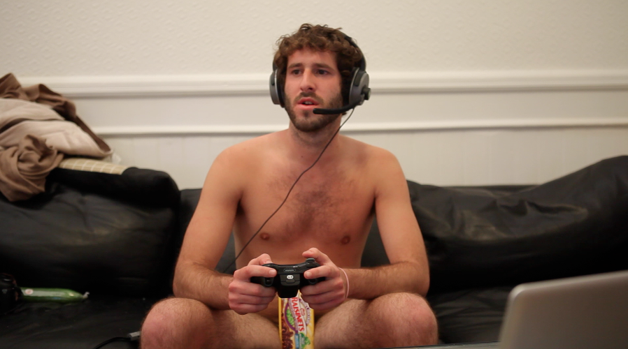 Lil Dicky in Staying In Music Video II.png. w:en:Creative Commons. 