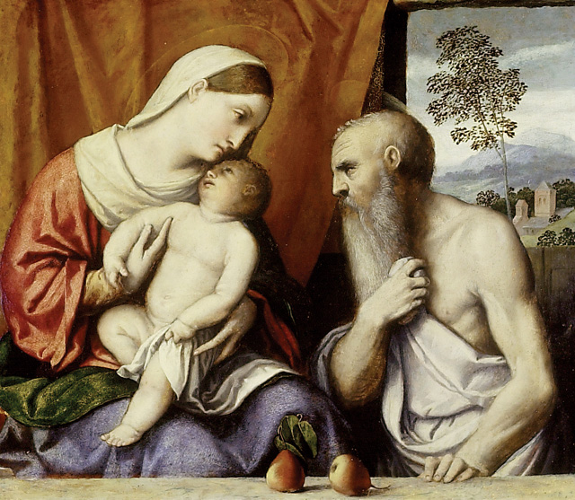 File:Moretto, Madonna col Bambino e san Girolamo.jpg