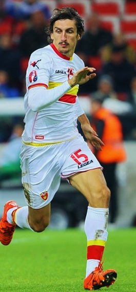 Stefan Savić has won the award five times. Most successful defensive player.