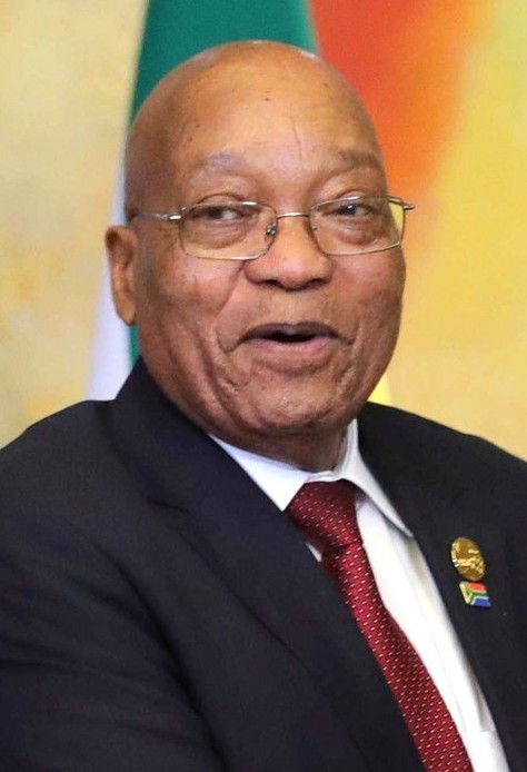 African jacob zuma president south Former South