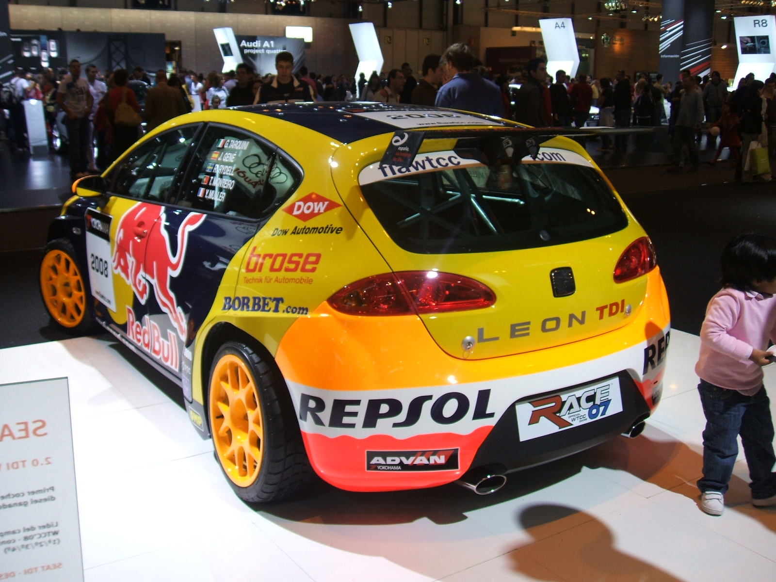 File:SEAT Leon II TDI WTCC rear.jpg - Wikimedia Commons