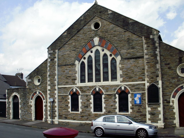 File:St Mary Street Baptist church,Baneswell,Newport - geograph.org.uk - 1457880.jpg