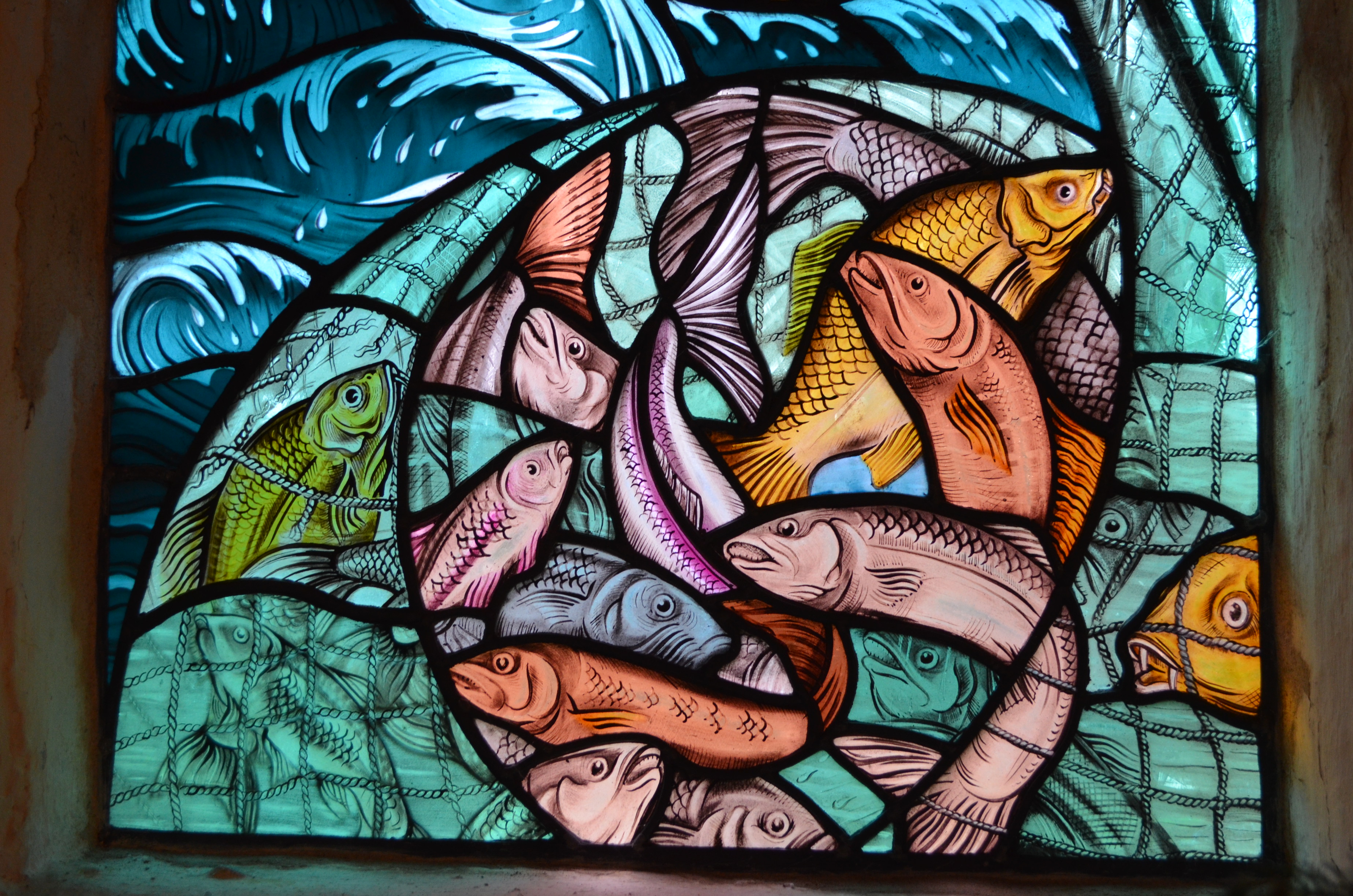 File:Stained glass window, St Peter's church, Ightham (15967991580).jpg -  Wikimedia Commons