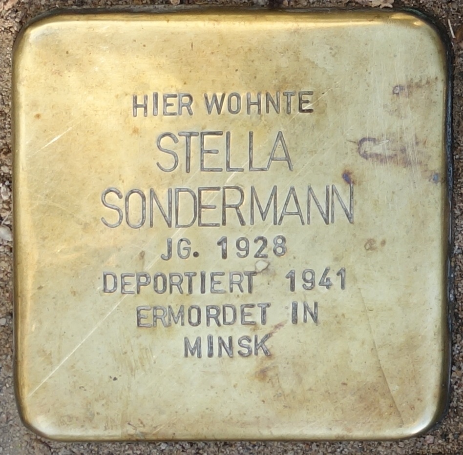 Stolperstein für Stella Sondermann