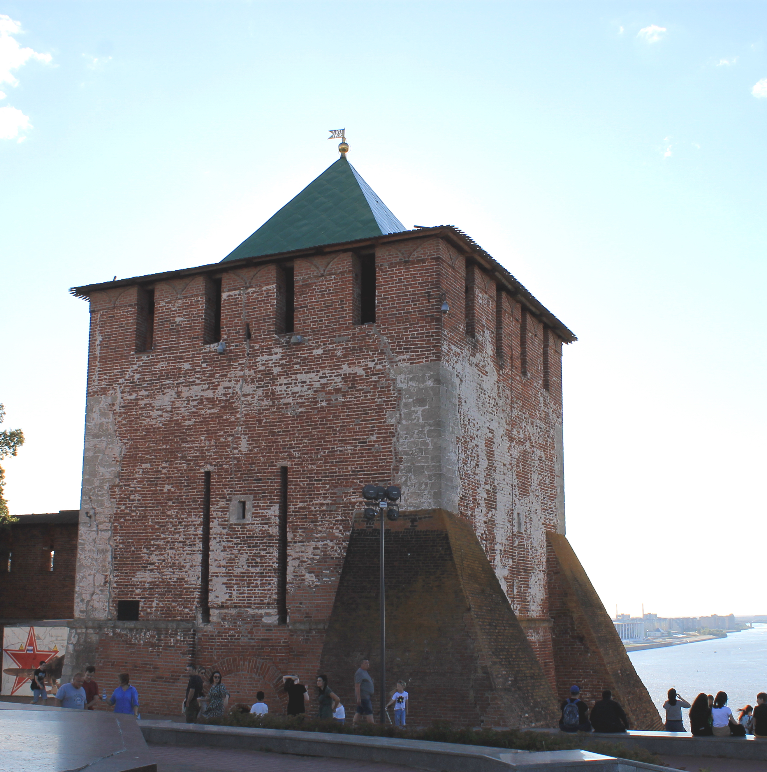 георгиевская башня нижегородского кремля