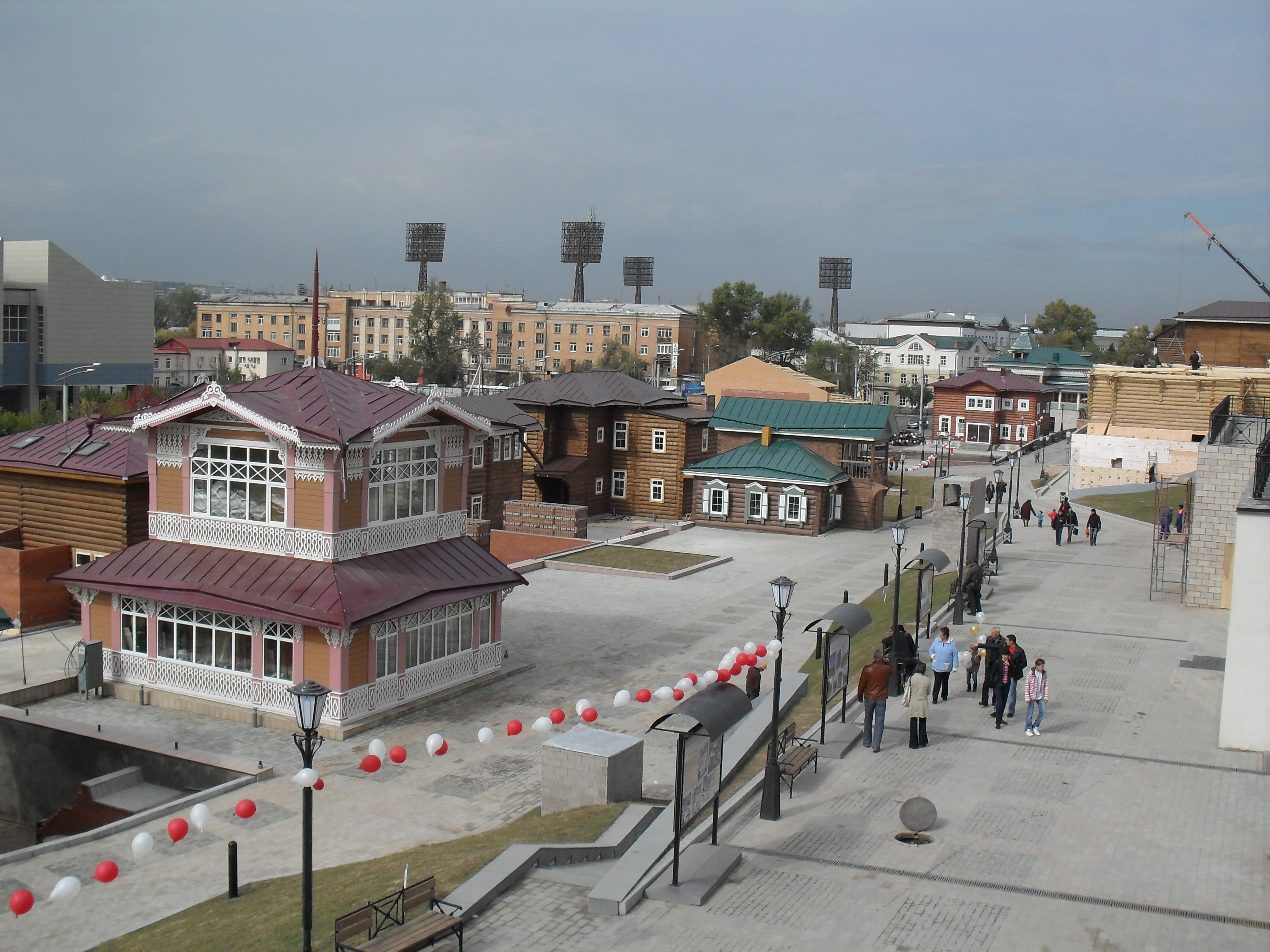 В октябрьском районе в иркутске. Иркутск 130-й квартал. Иркутская Слобода 130 квартал. 130-Й квартал -историческая Слобода Иркутск. Центр Иркутска 130 квартал.