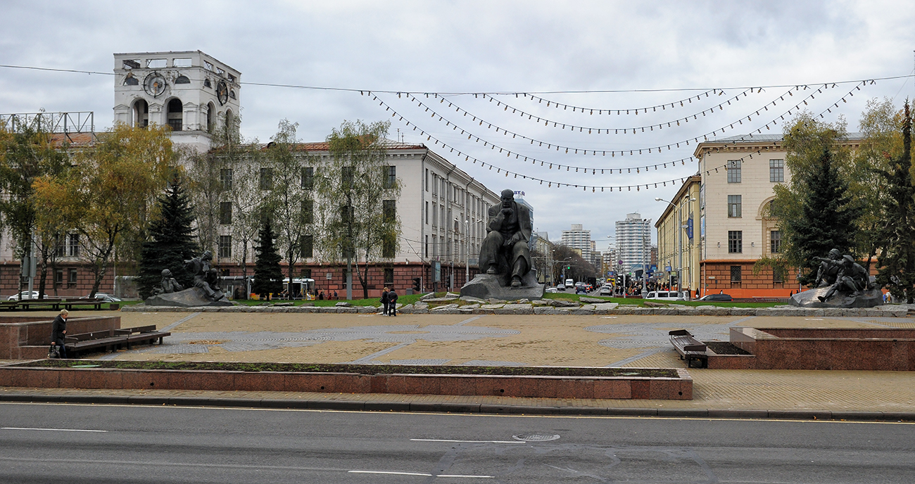 Площадь коласа минск