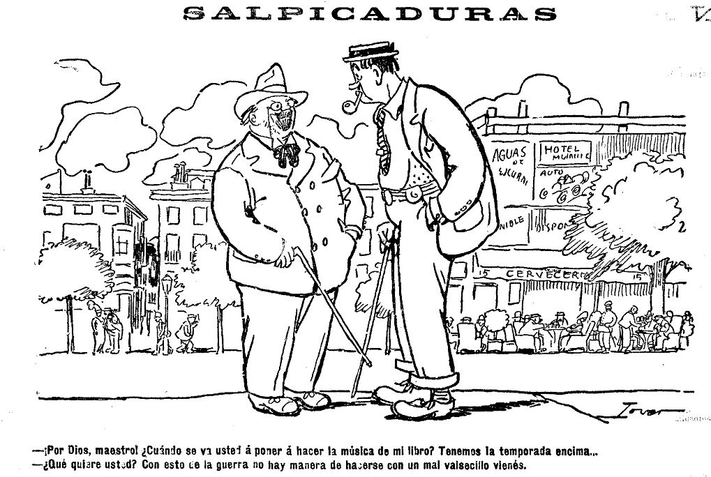 Salpicaduras, 16 de agosto de 1914.