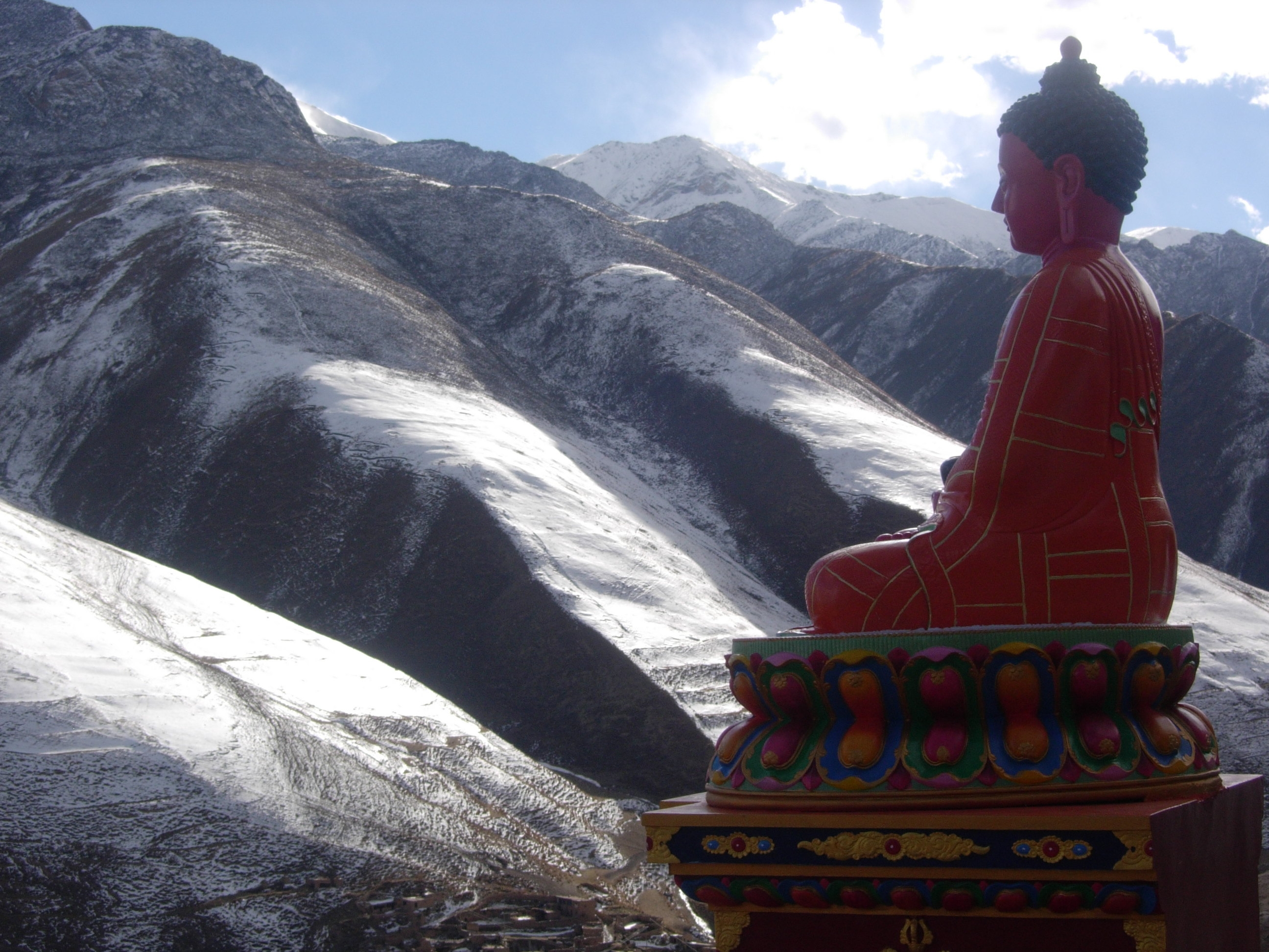 Монастырь ки Гомпа в Тибете