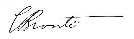 File:Charlotte Bronte Signature.jpg