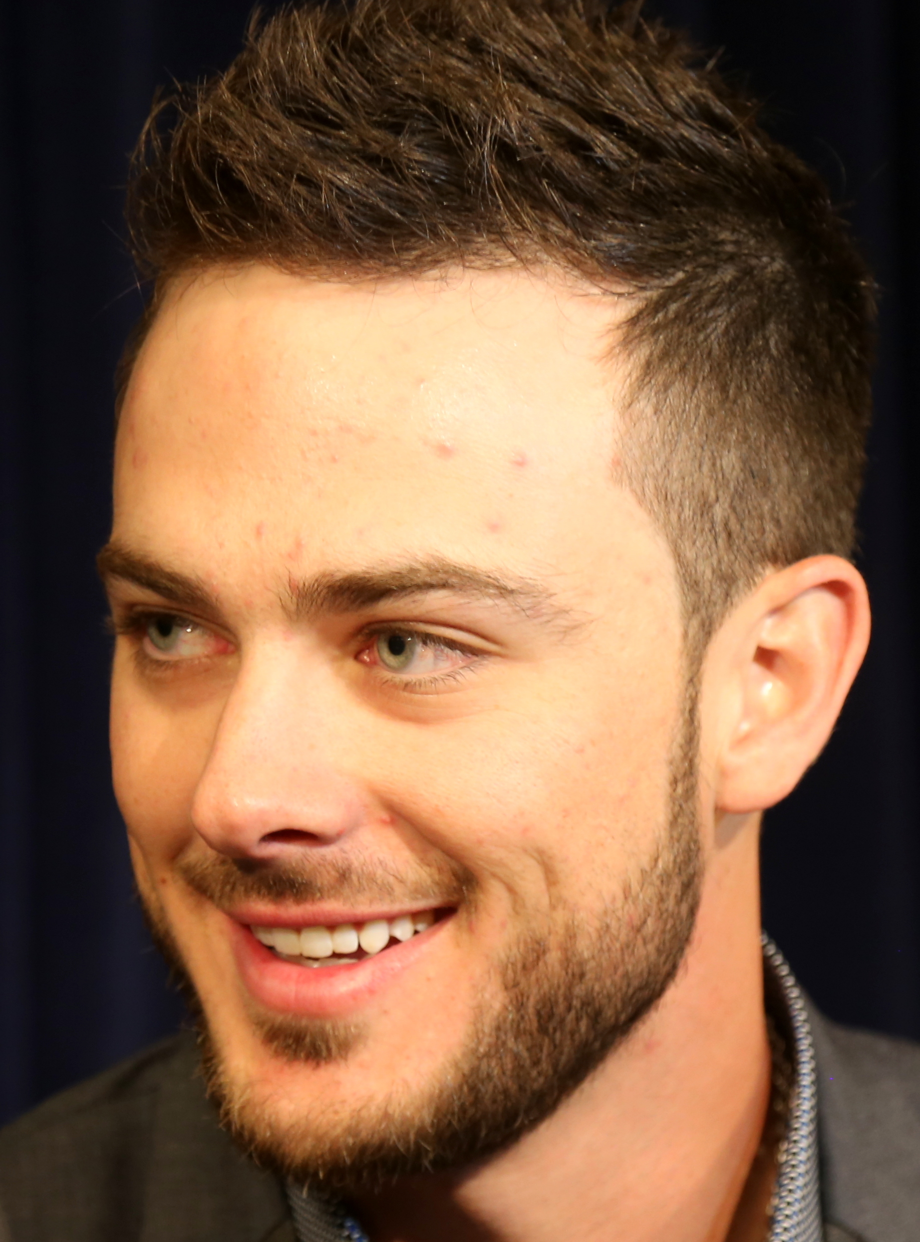 File:Cubs third baseman Kris Bryant talks to reporters at 2016 All