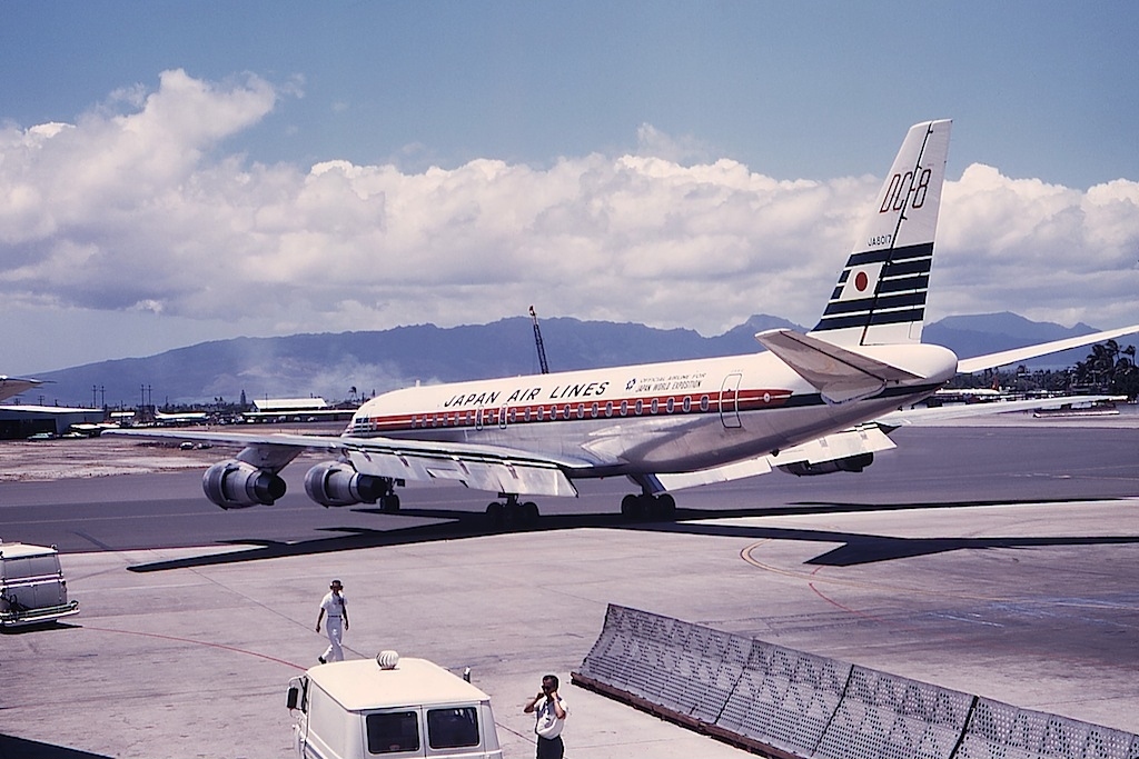 JAL日本航空【アメリカ（東部】案内 ＊20㌻、ダグラスDC-8＊ - 航空機