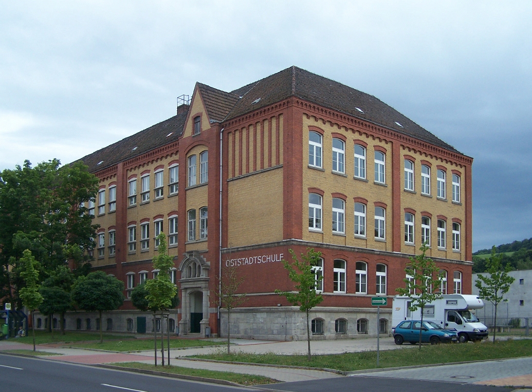 The school-building Oststadtschule - it was build in 1901.